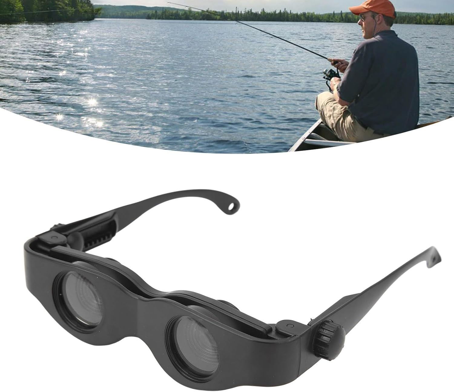 Hands-Free Binocular Glasses, Opera Glasses for Adults Professional Binocular Glasses or Fishing Bird Watching Sports Concerts Theater Opera