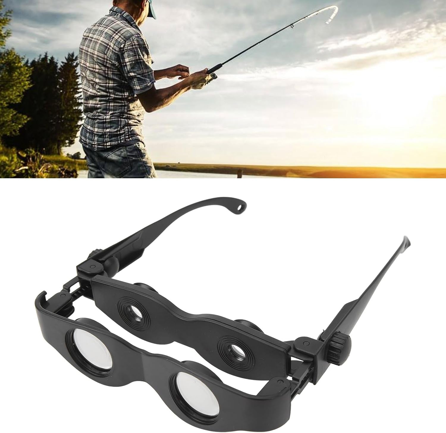 Hands-Free Binocular Glasses, Opera Glasses for Adults Professional Binocular Glasses or Fishing Bird Watching Sports Concerts Theater Opera