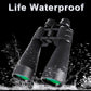 10-380X100 High-Power Zoom Binoculars – HD Long-Range Telescope with BAK4 Prism, Fully Multi-Coated Optics, Waterproof Design for Hunting, Camping, Astronomy & Bird Watching