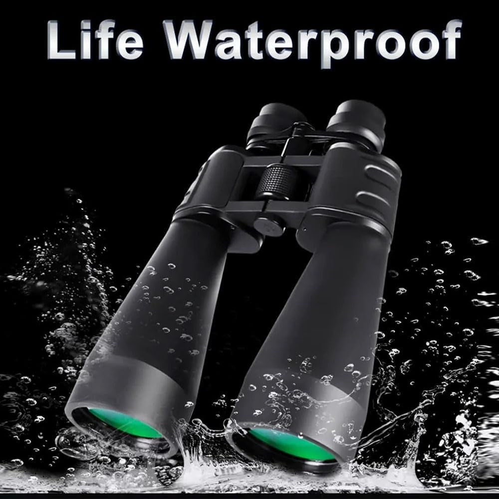 10-380X100 High-Power Zoom Binoculars – HD Long-Range Telescope with BAK4 Prism, Fully Multi-Coated Optics, Waterproof Design for Hunting, Camping, Astronomy & Bird Watching