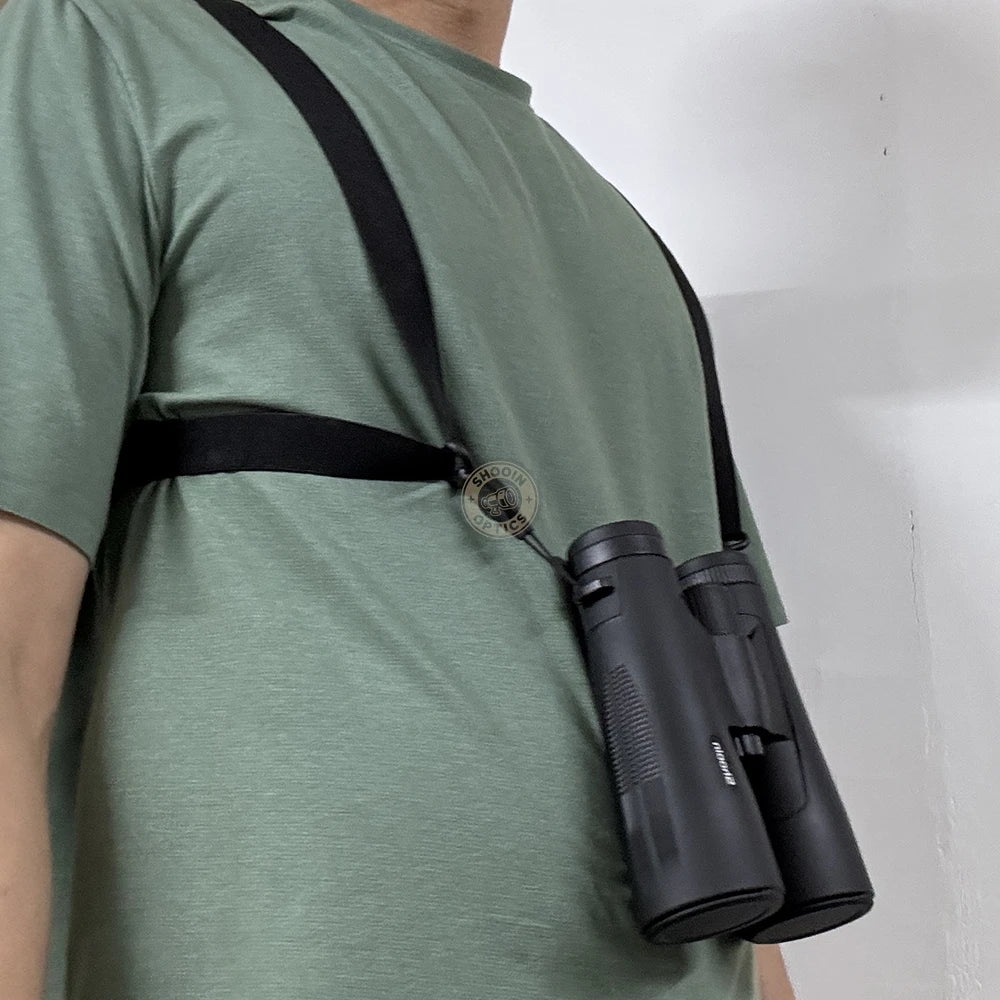 Optics M6300 Binoculars Elastic Shoulder Straps Adjustable Deluxe