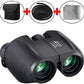 Compact Binoculars, Foldable Waterproof BAK-4 Binoculars 10 X 25 Prism Hunts Bir