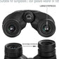 12X25 Compact Binoculars with Clear Low Light Vision, Large Eyepiece Waterproof Binocular for Adults Kids,High Power Easy Focus Binoculars for Bird Watching,Outdoor Hunting,Travel,Sightseeing