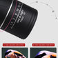 40X60 Monocular Binoculars with Night Vision BAK4 Prism High Power Waterproof