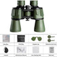 20X50 Binoculars for Adults, HD High Powered Professional Binoculars for Bird Watching Travel Stargazing Concerts Outdoor Sports-Bak4 Prism FMC Lens,Waterproof, Fogproof with Phone Adapter (Green)