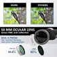 20X50 Binoculars for Adults, HD High Powered Professional Binoculars for Bird Watching Travel Stargazing Concerts Outdoor Sports-Bak4 Prism FMC Lens,Waterproof, Fogproof with Phone Adapter (Green)