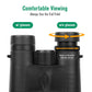 12X42 High Power Binoculars with Phone Adapter Waterproof Low Light Vision Binoculars for Bird Watching, Hunting, Travel