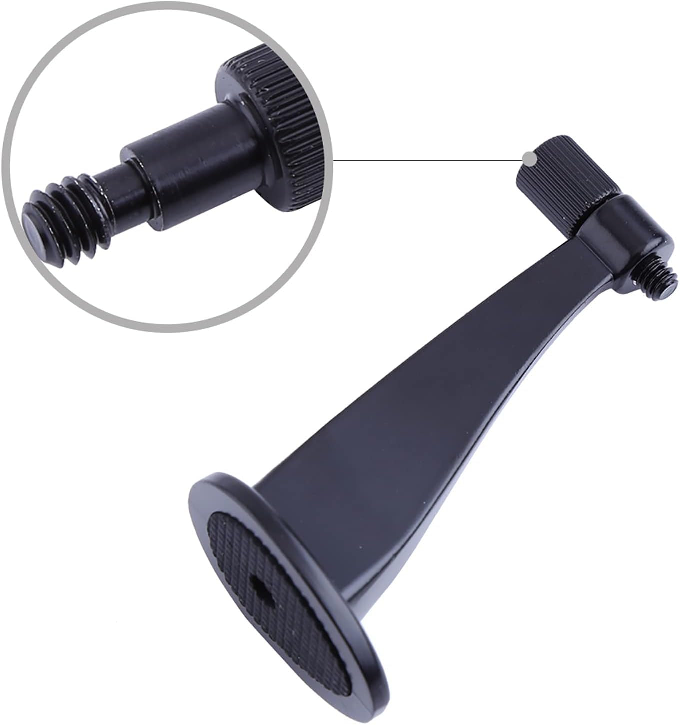 Binoculars Tripod Adapter Black Metal Binocular Adapter Mount Tripods Bracket for Binocular Telescope